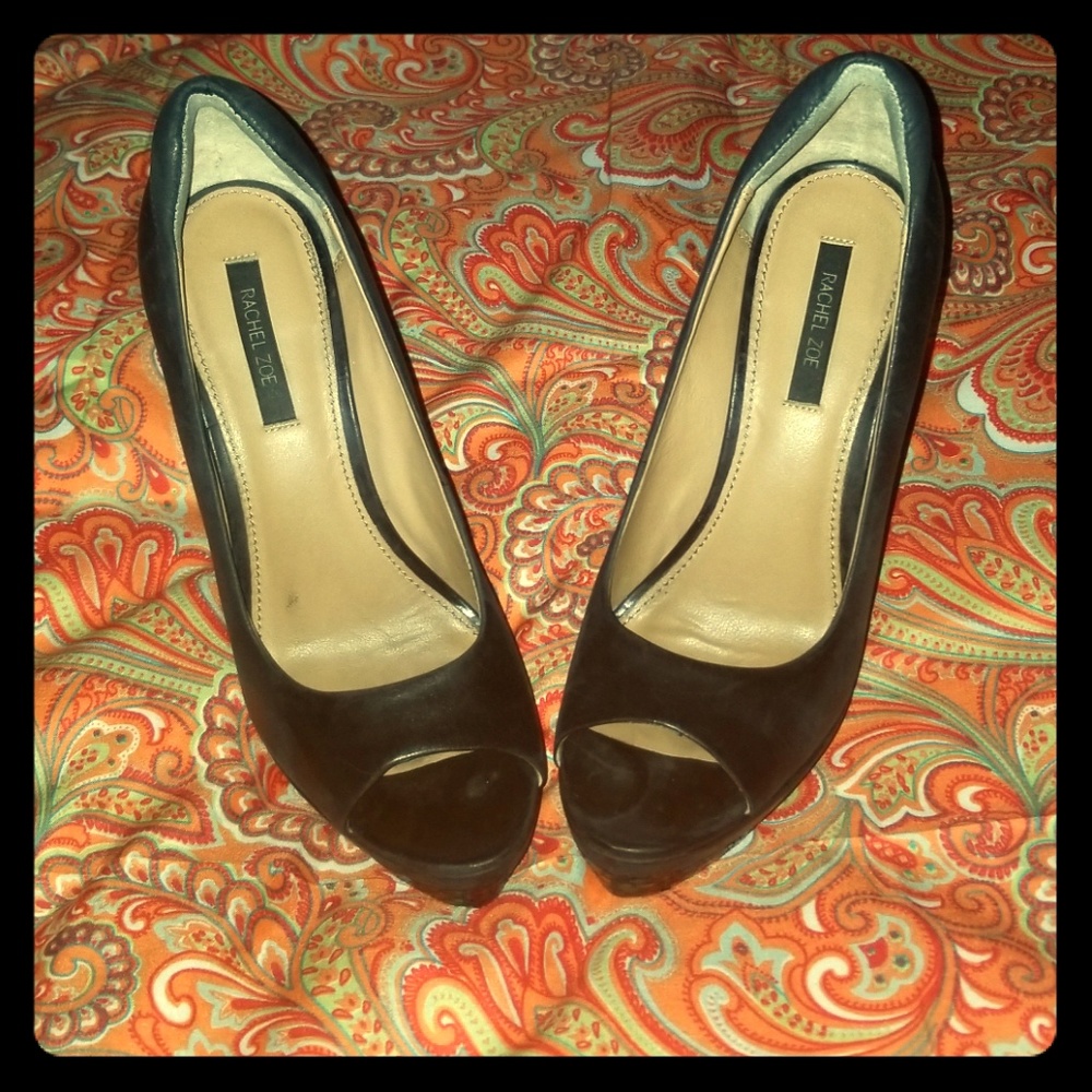 RACHEL ZOE PLATFORM HEELS